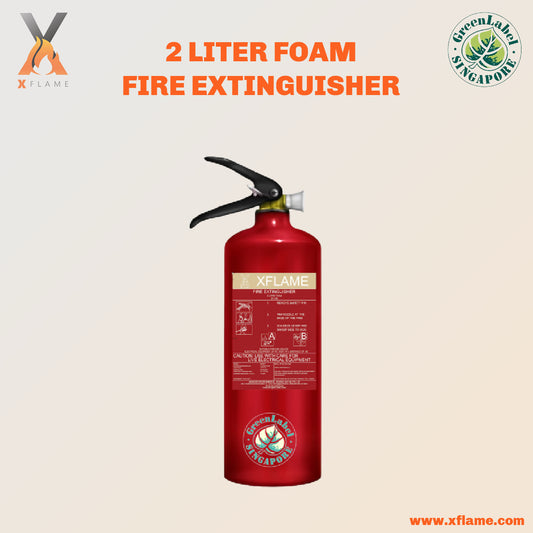 XFLAME 2L Foam Fire Extinguisher